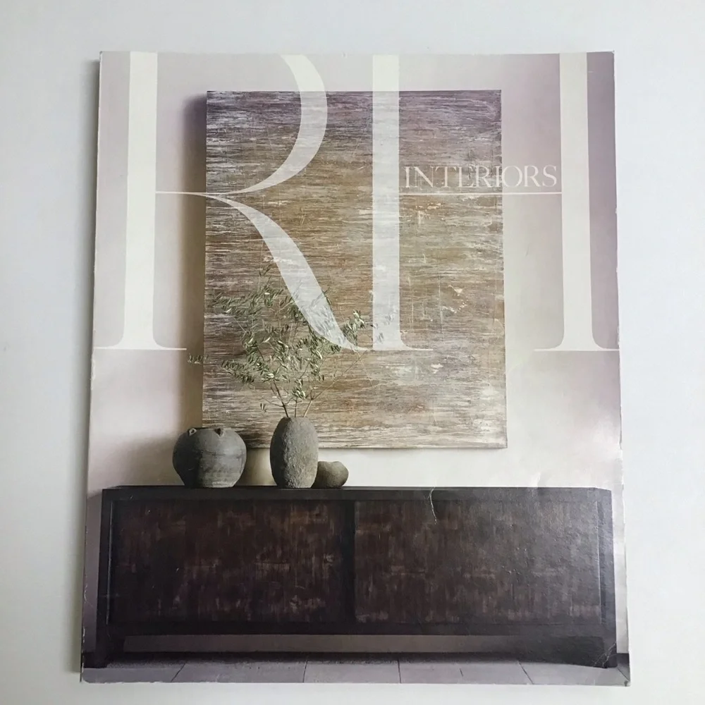 Restoration Hardware RH Interiors Spring 2018 Catalog Home Design Decor 384 pgs